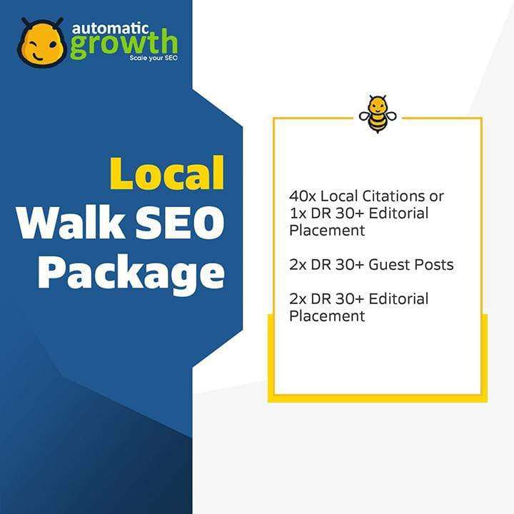 Local Walk SEO Package